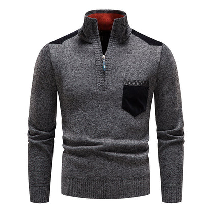❤️‍🔥【M-3XL】Pulover casual pentru bărbați cu fermoar, colecția toamnă/iarnă